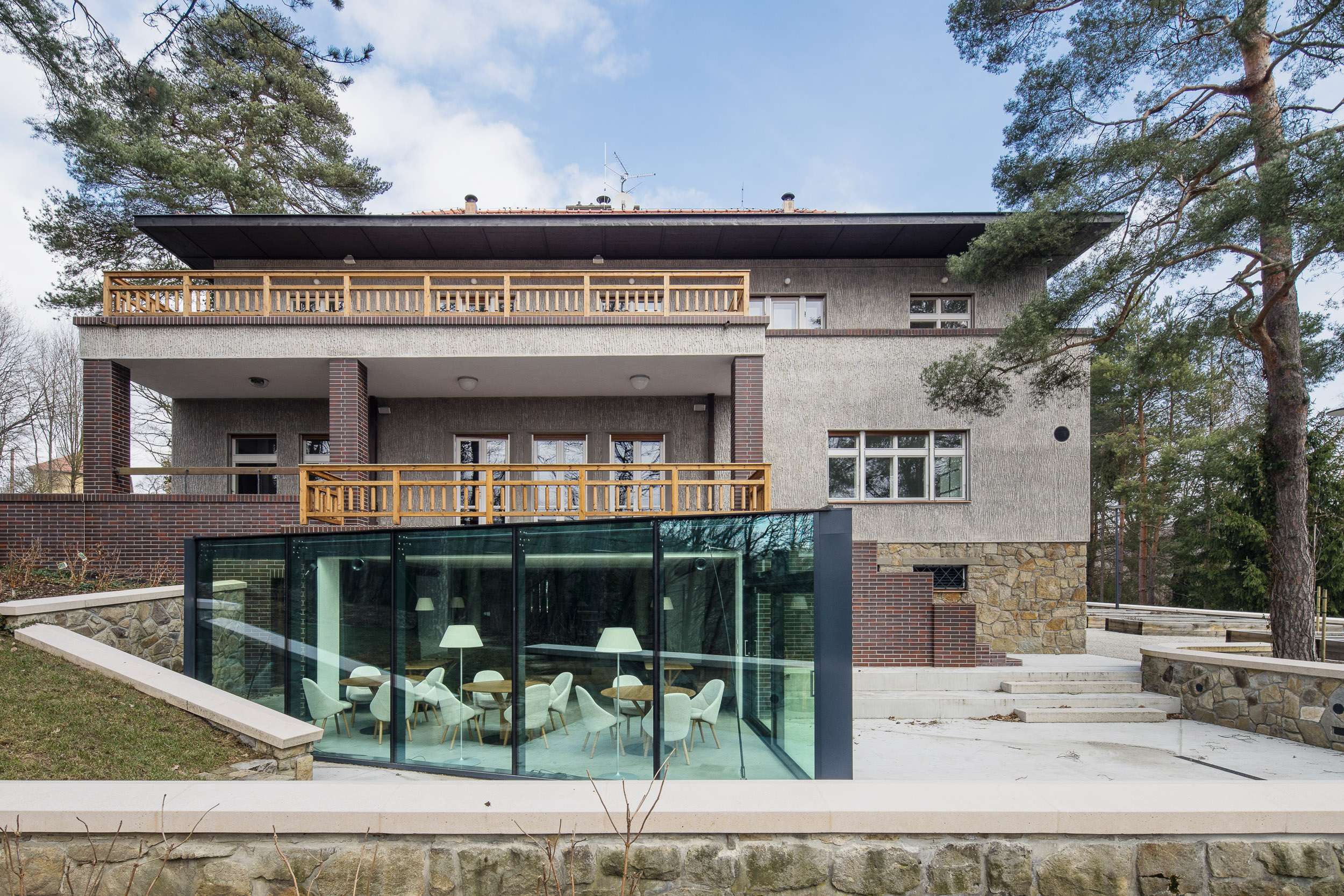 Rekonstrukce Vavrečkovy vily ve Zlíně