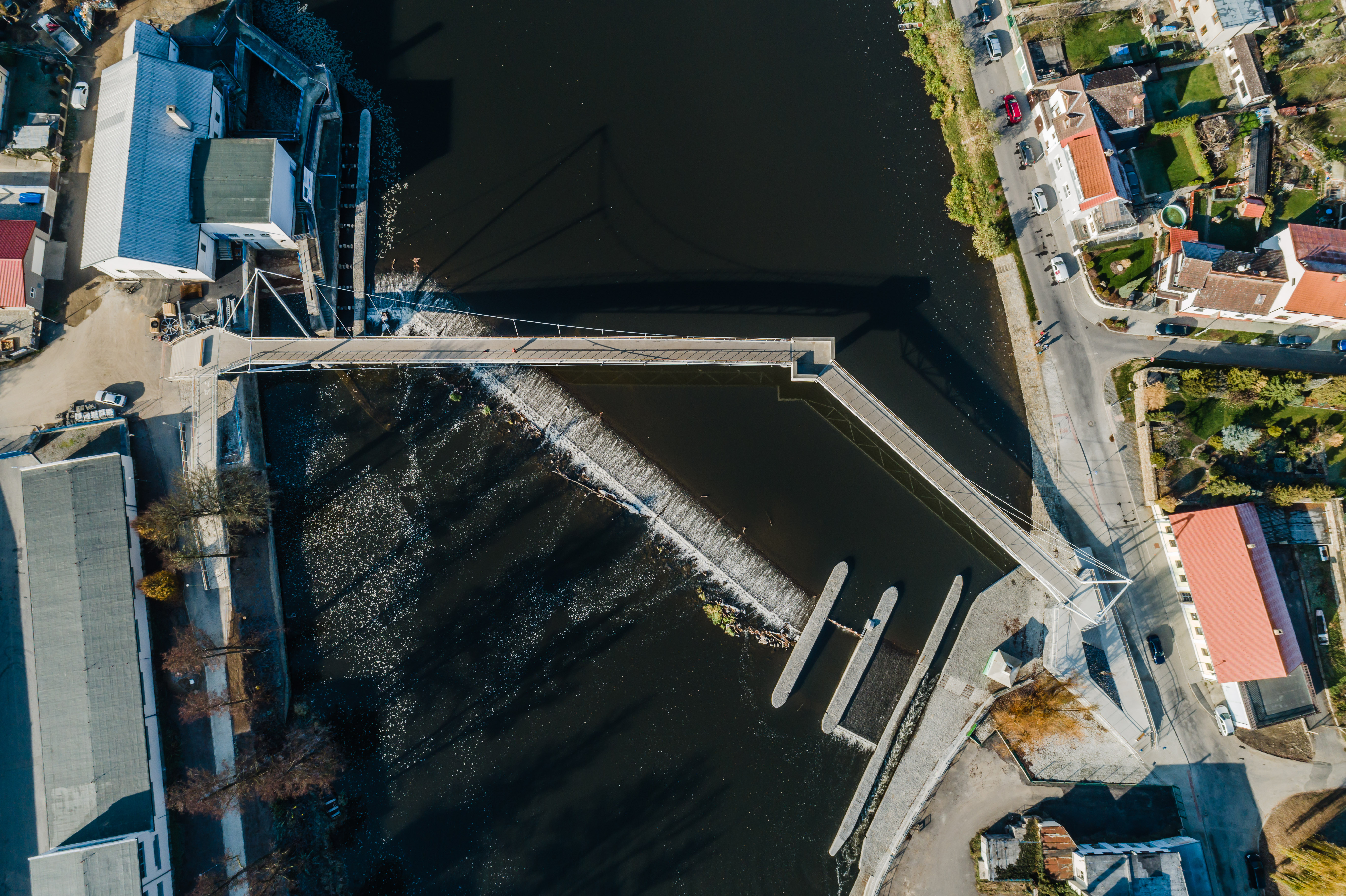 Lávka pro pěší přes řeku Otavu, Písek