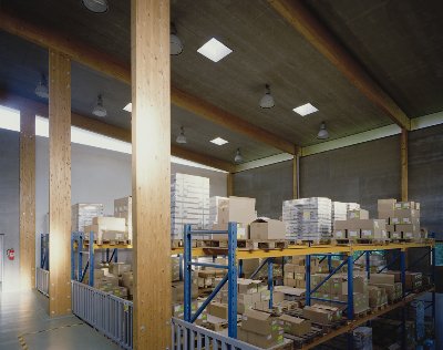 Továrna Megafyt ve Vraném nad Vltavou