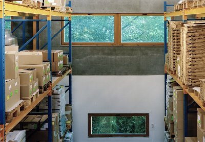 Továrna Megafyt ve Vraném nad Vltavou