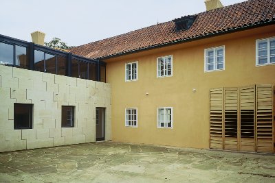 Rekonstrukce Lvího dvora na Pražském hradě