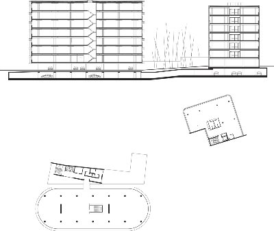 Administrativní budova Metrostavu v Praze-Libni