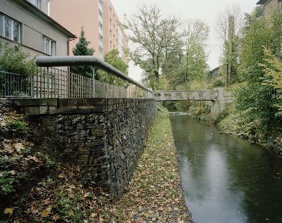 Úprava nábřeží řeky Loučné v Litomyšli