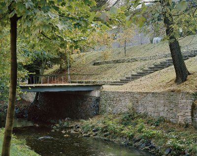 Úprava nábřeží řeky Loučné v Litomyšli