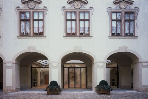 Vstupní prostory Nostického paláce v Praze