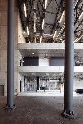 Konverze plynojemu v Národní kulturní památce v Dolní oblasti Vítkovice na multifunkční aulu GONG