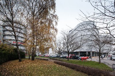 Palmovka Park II - ústředí Metrostavu v Praze Libni