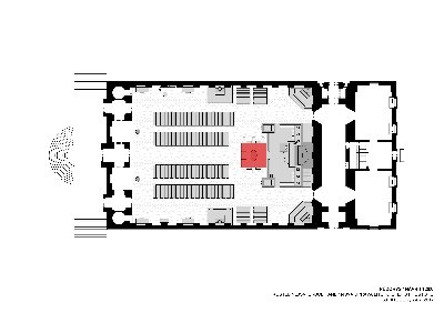 Nový oltář v Kostel Nejsvětějšího Srdce Páně