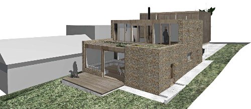 Rodinný dům s ateliérem, Míkovice