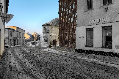 Dostavba Městského divadla v Turnově