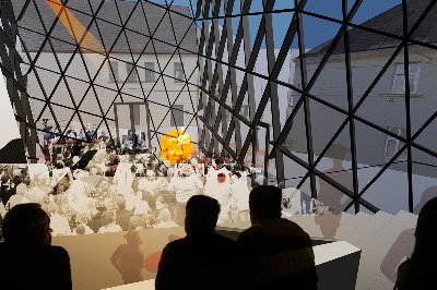 Dostavba Městského divadla v Turnově