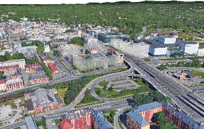 Hotel Karolina Ostrava - urbanistická studie